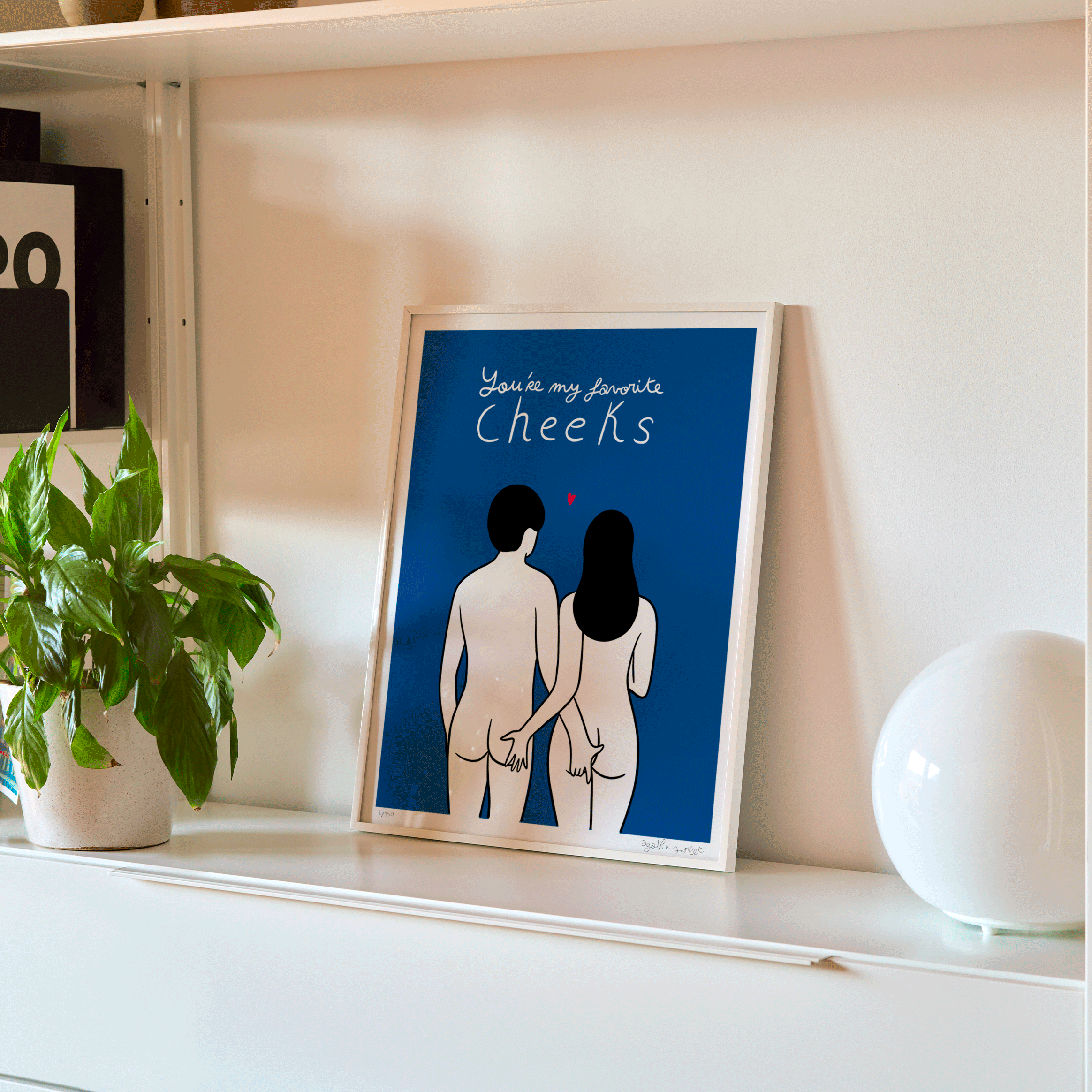 Poster - Agathe Sorlet - You're My Favorite Cheeks