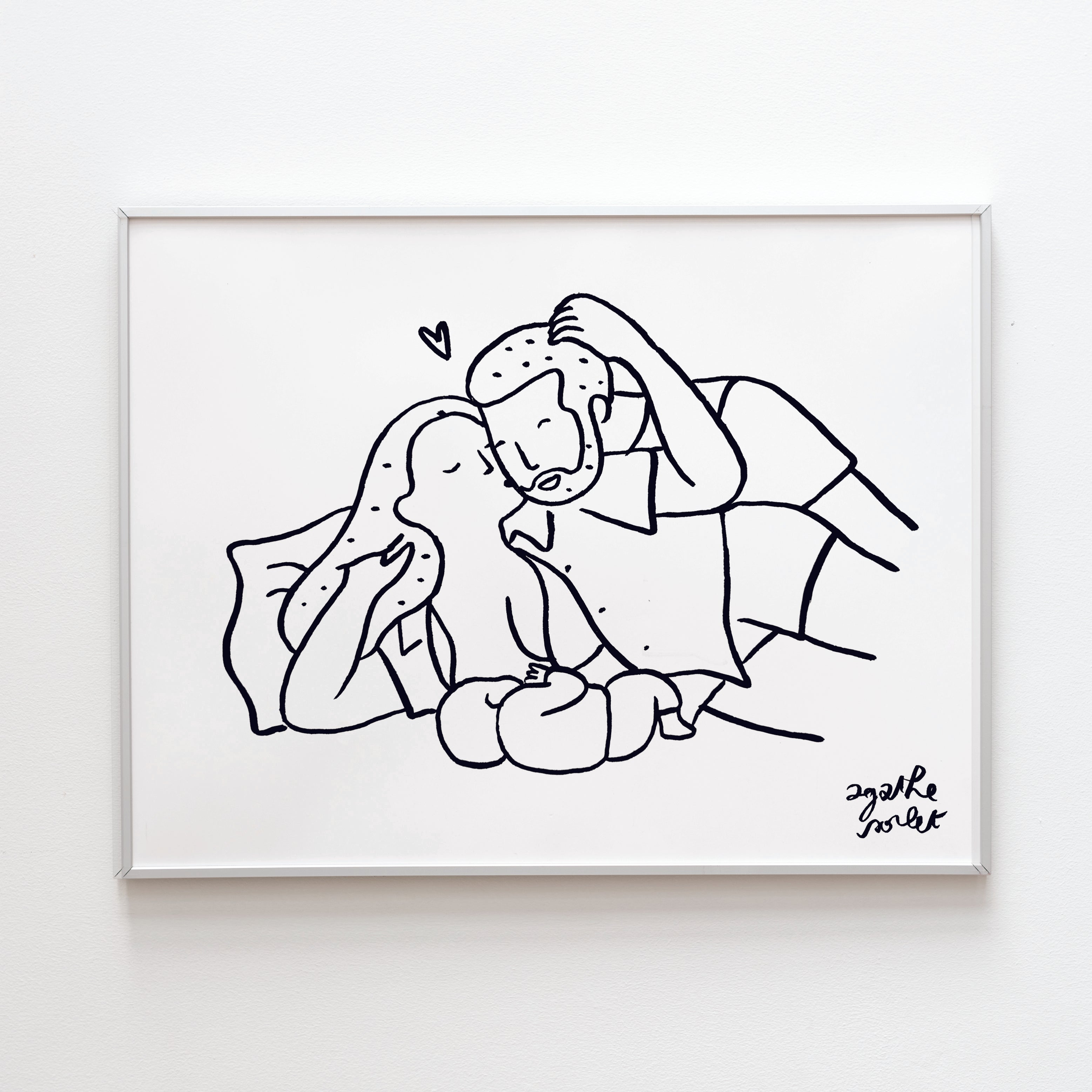 Drawing You - Original ( Sent to you signed, on fine art paper, by post)