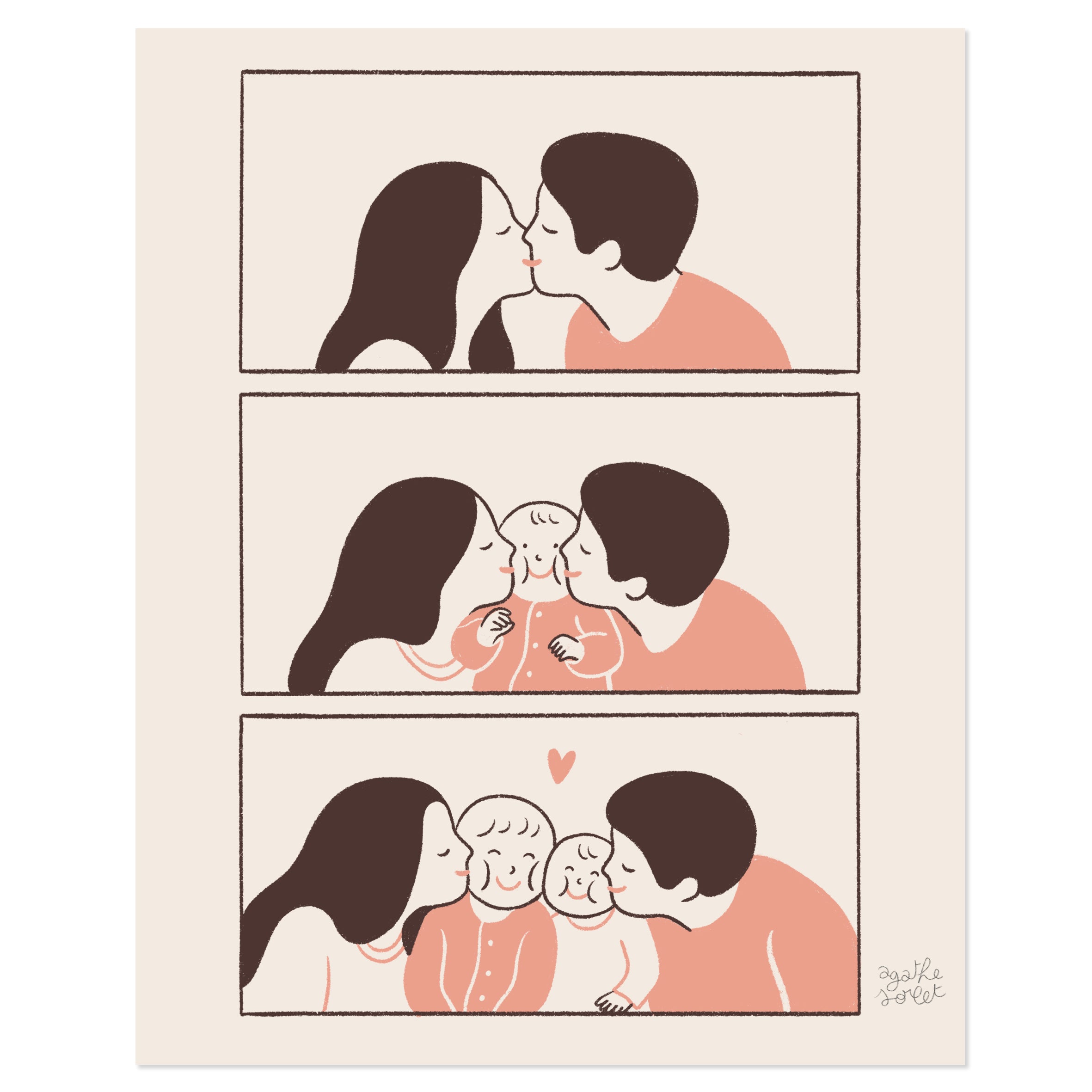 And then we became four