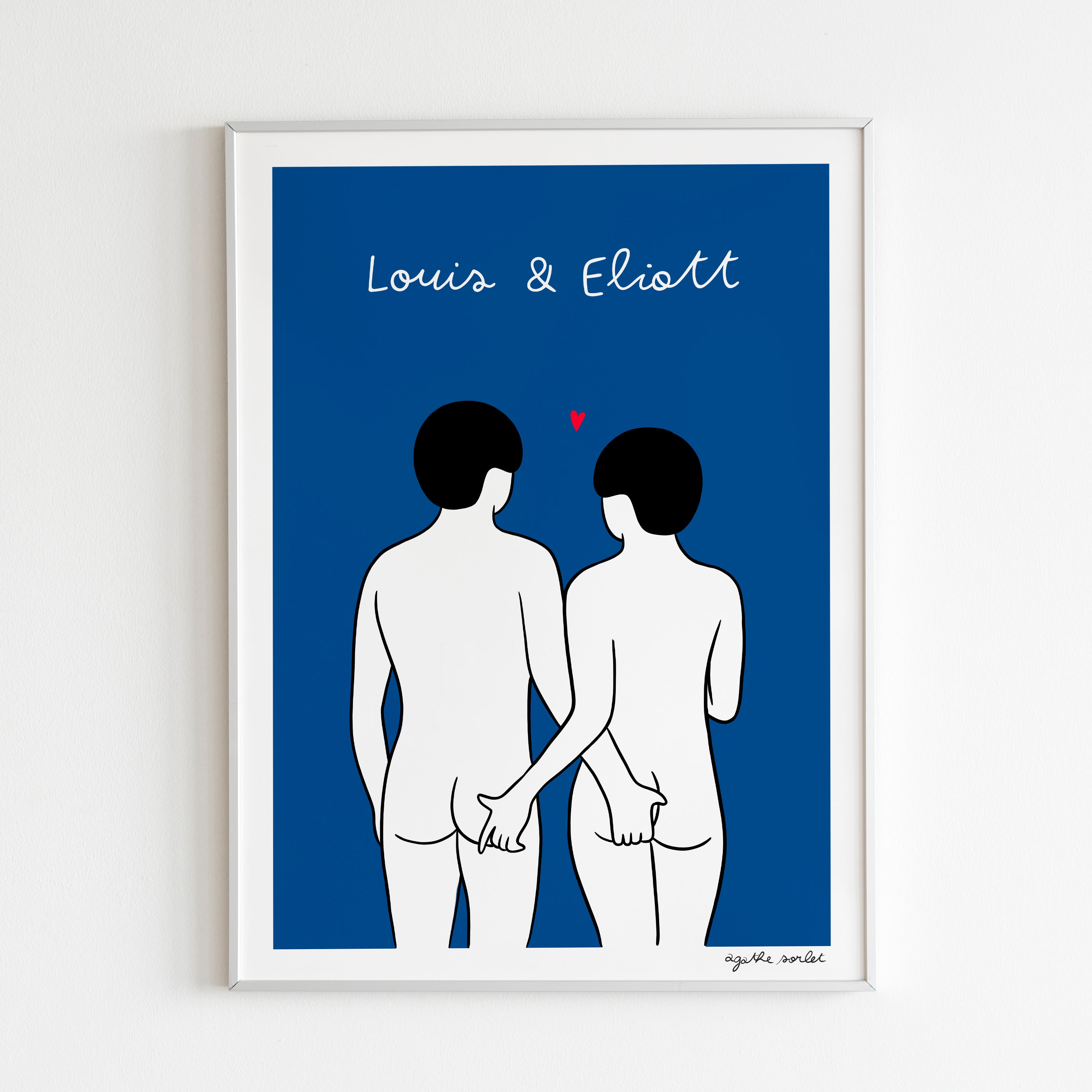 Custom poster - Agathe Sorlet - You're My Favorite Cheeks - Personalized Poster