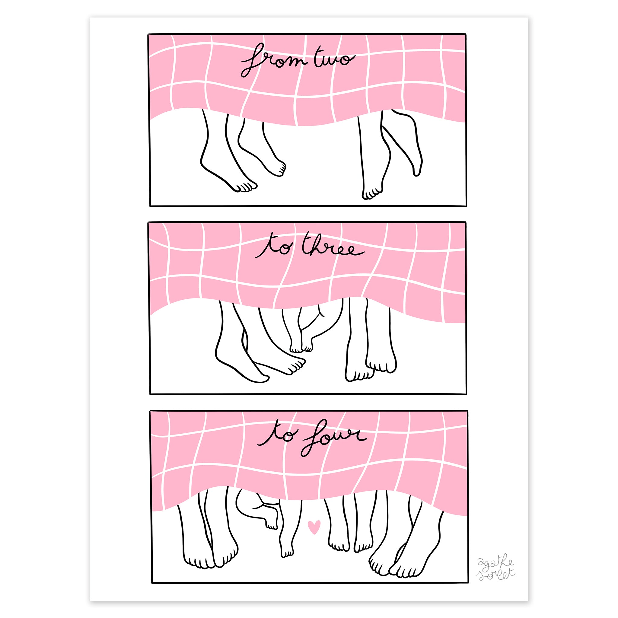 From Two to three to four