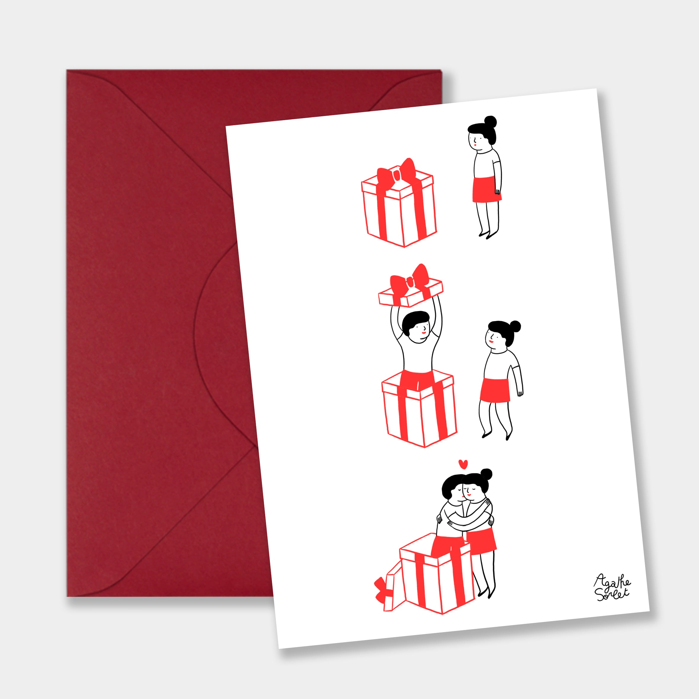 Carte de vœux de Noël 2 (A5)