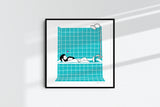 Poster - Agathe Sorlet - Blue Week - end