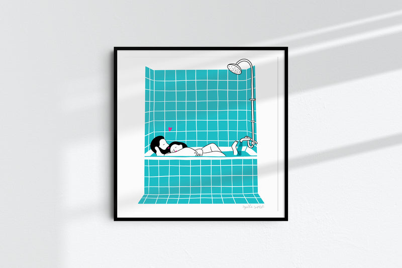 Poster - Agathe Sorlet - Blue Week - end
