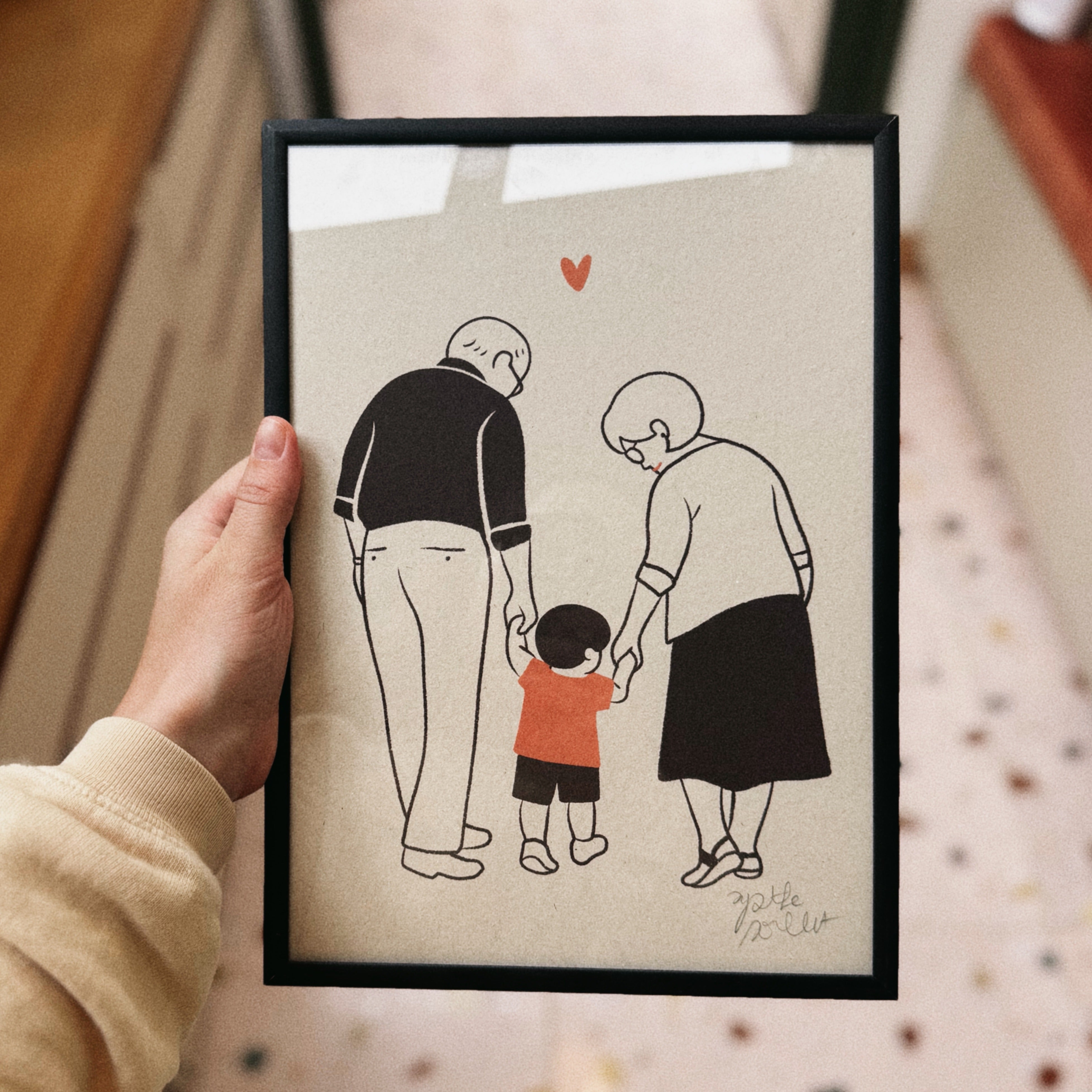 Merci mamie & papi