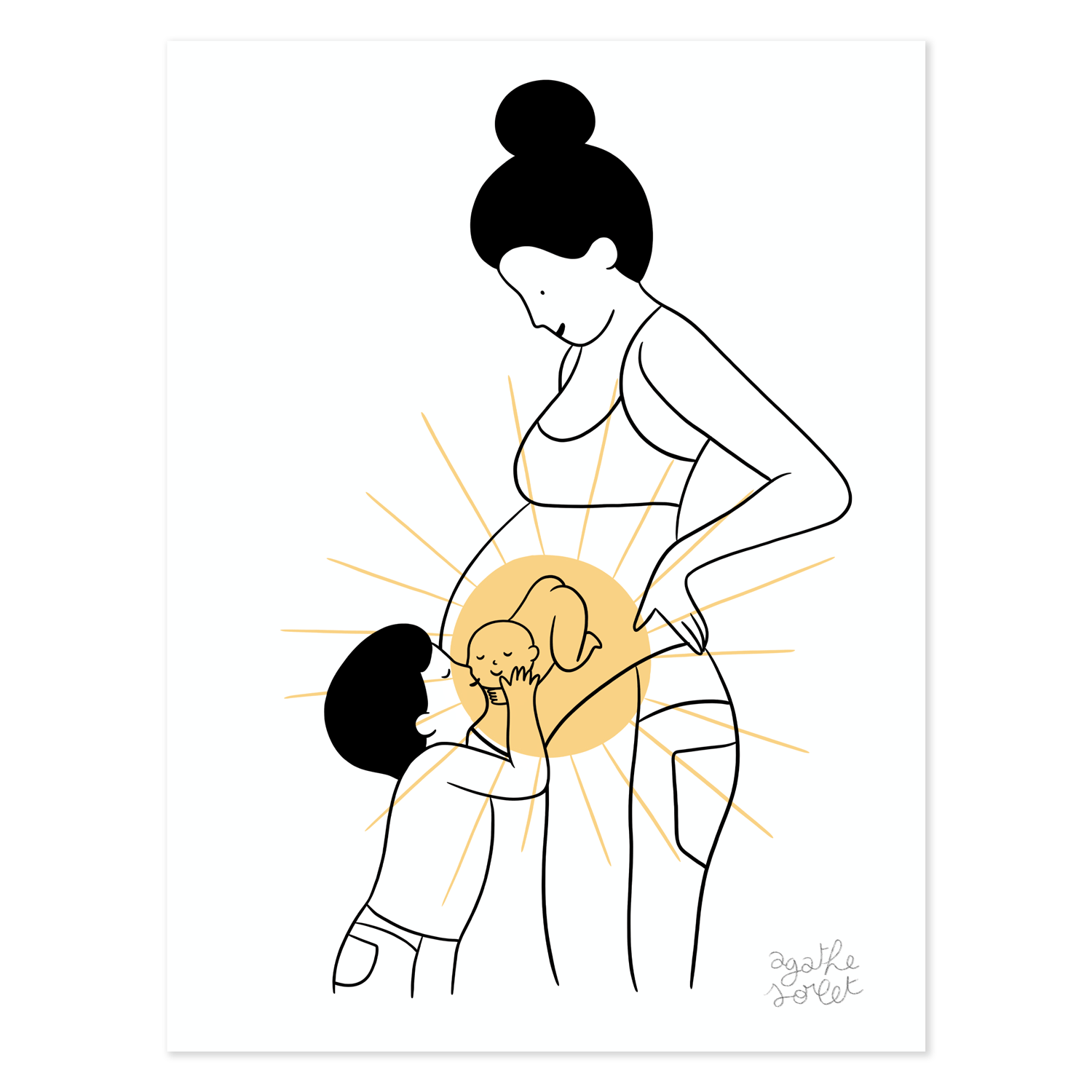 Poster - Agathe Sorlet - One More Sunshine