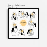 Custom poster - Agathe Sorlet - Sunshine Baby - Personalized Poster