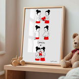 Custom poster - Agathe Sorlet - Welcome Baby - Personalized Poster