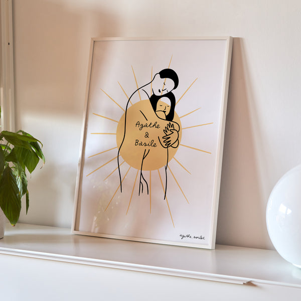 Custom poster - Agathe Sorlet - You Are My Sun - Poster Personalized