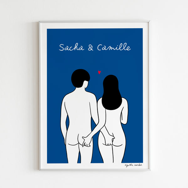 Custom poster - Agathe Sorlet - You're My Favorite Cheeks - Personalized Poster