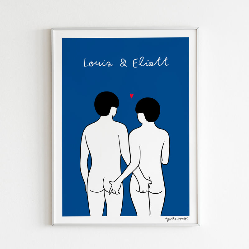 Custom poster - Agathe Sorlet - You're My Favorite Cheeks - Personalized Poster