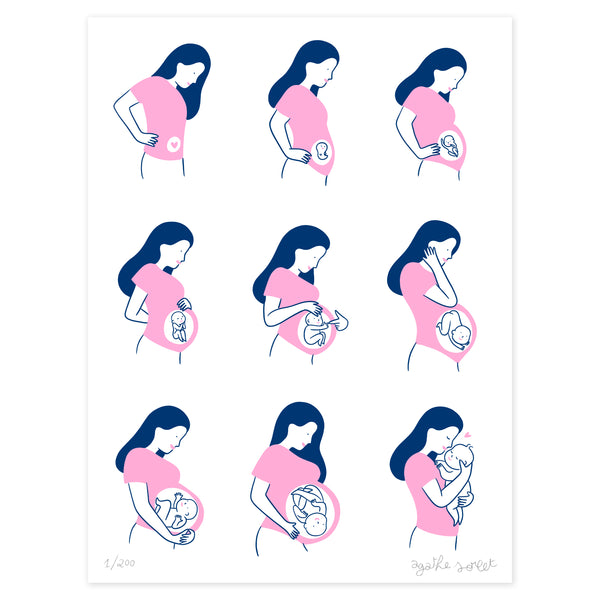 Poster - Agathe Sorlet - 9 months