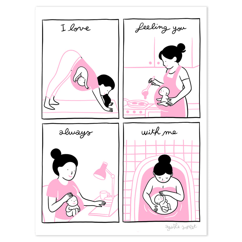 Poster - Agathe Sorlet - Always With Me