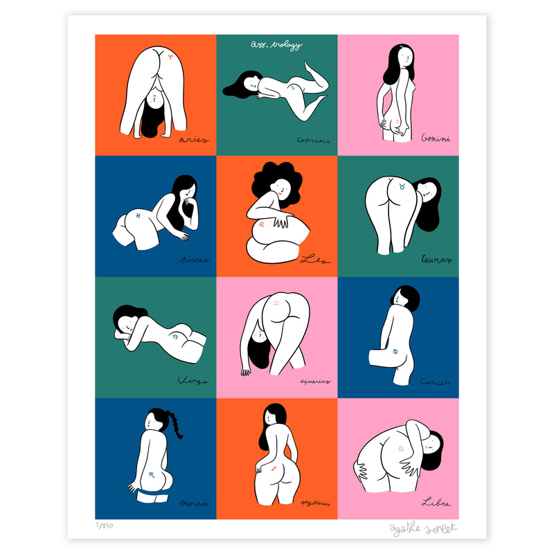 Poster - Agathe Sorlet - ASS - TROLOGY