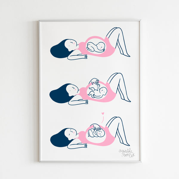Poster - Agathe Sorlet - Baby Connection
