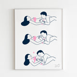 Poster - Agathe Sorlet - Becoming three