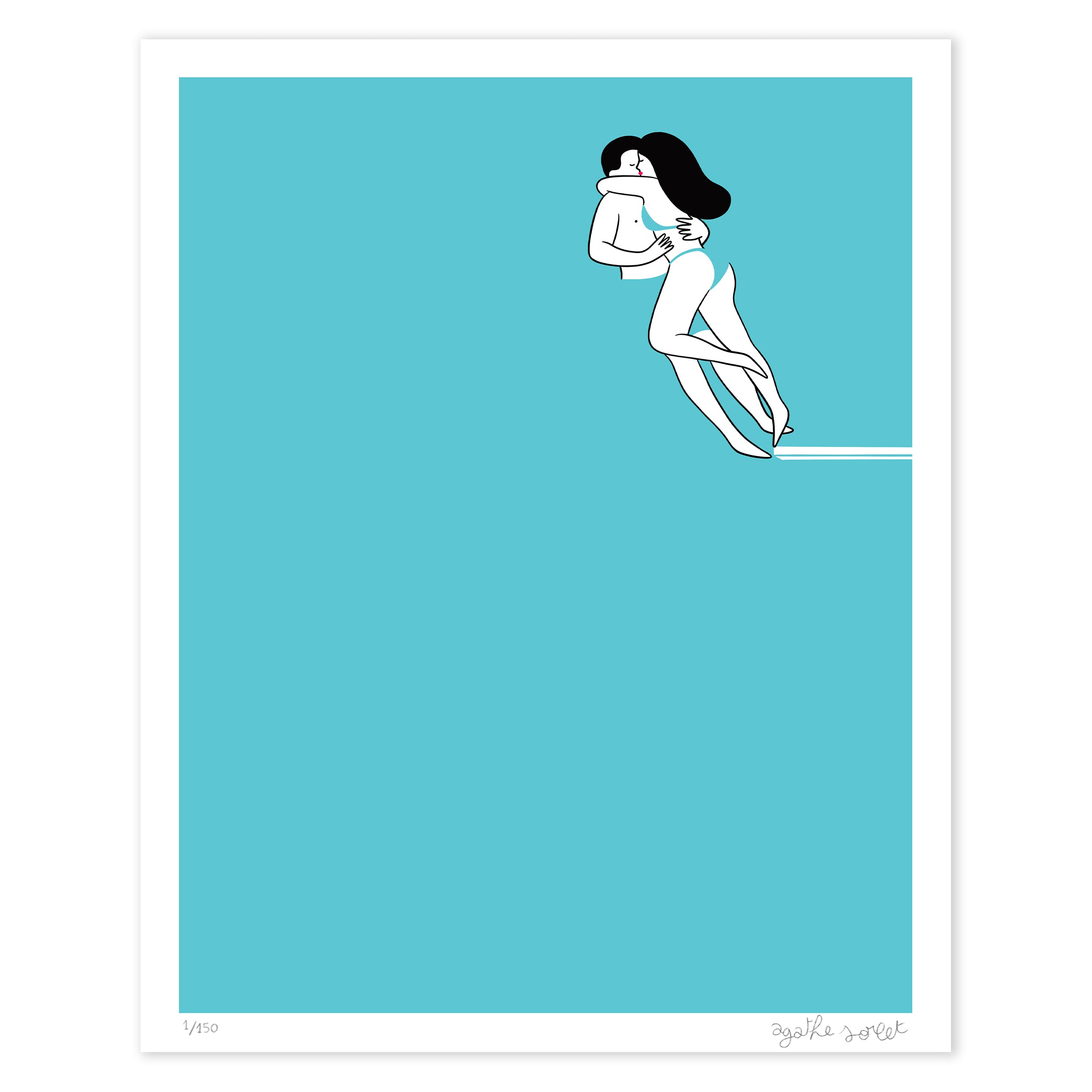 Poster - Agathe Sorlet - Falling in love