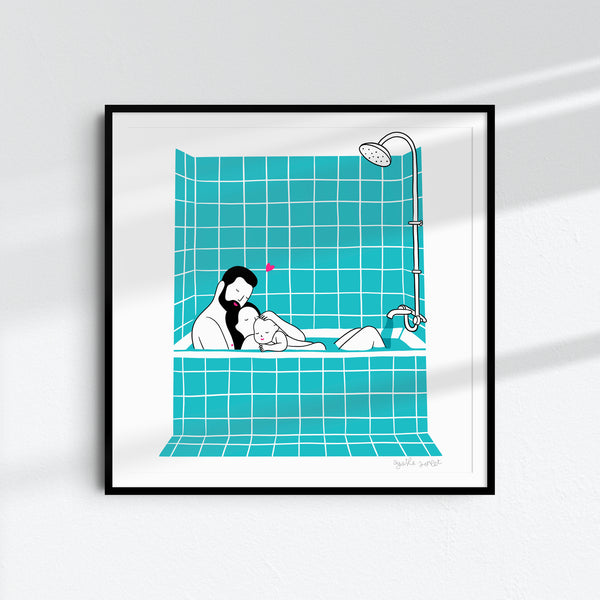 Poster - Agathe Sorlet - Family Bath