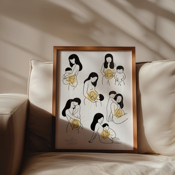 Poster - Agathe Sorlet - Growing The Family