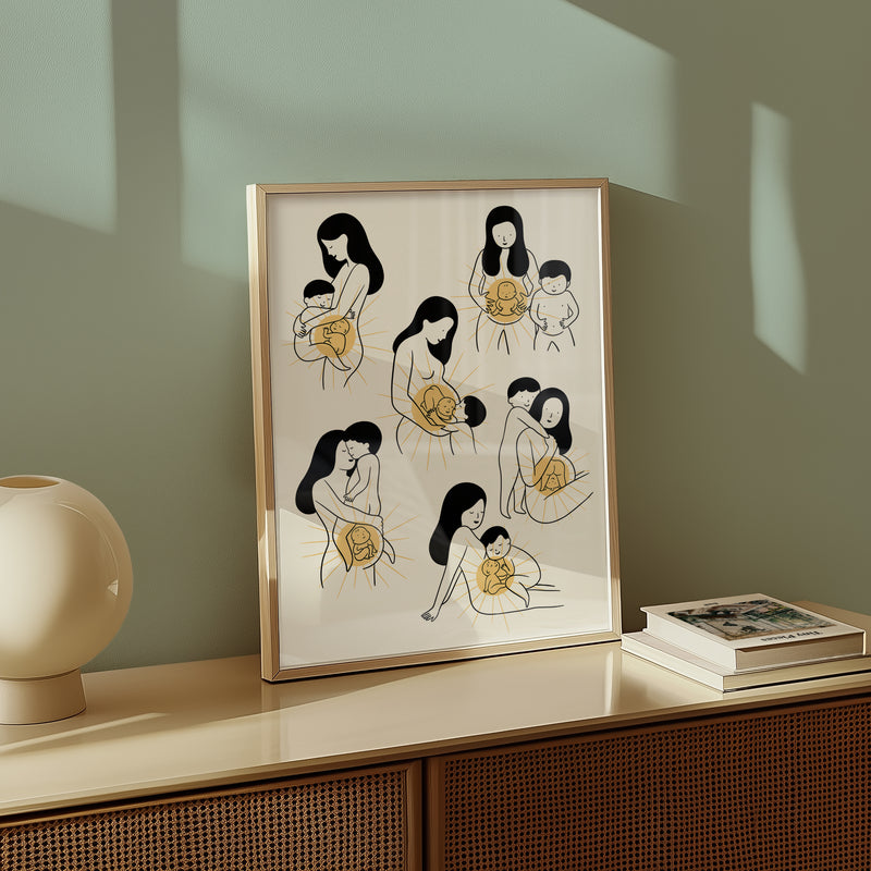 Poster - Agathe Sorlet - Growing The Family