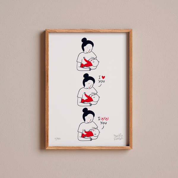 Poster - Agathe Sorlet - I Boobs You