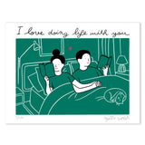 Poster - Agathe Sorlet - I love Doing Life With You