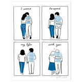 Poster - Agathe Sorlet - I Want To Spend My Life With You