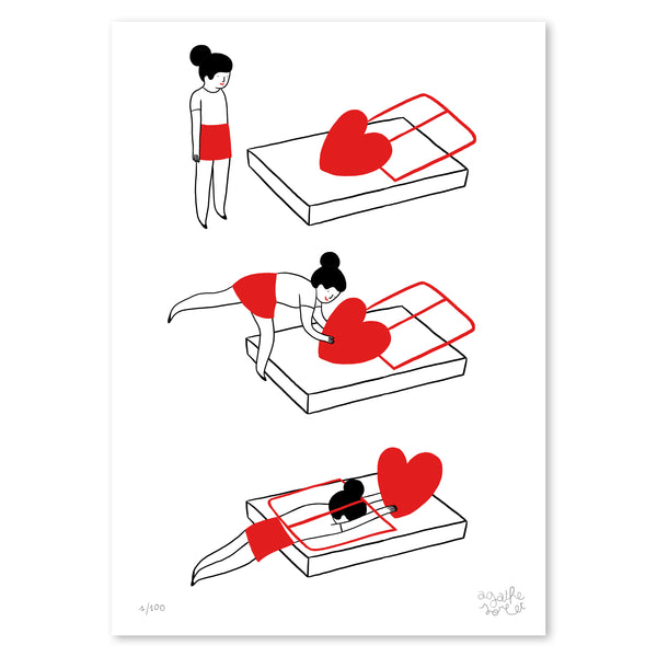 Poster - Agathe Sorlet - Love Trap