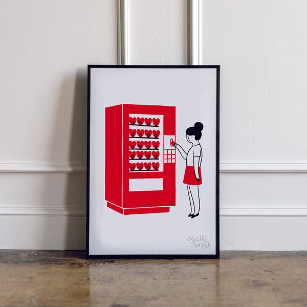 Poster - Agathe Sorlet - Love Vending Machine