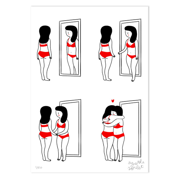 Poster - Agathe Sorlet - Love Yourself