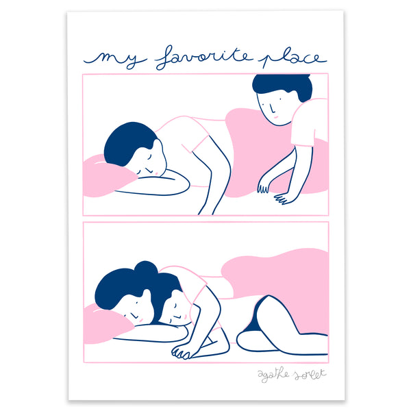 Poster - Agathe Sorlet - My Favorite Place