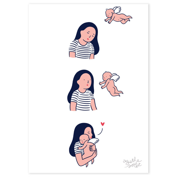 Poster - Agathe Sorlet - My Little Angel