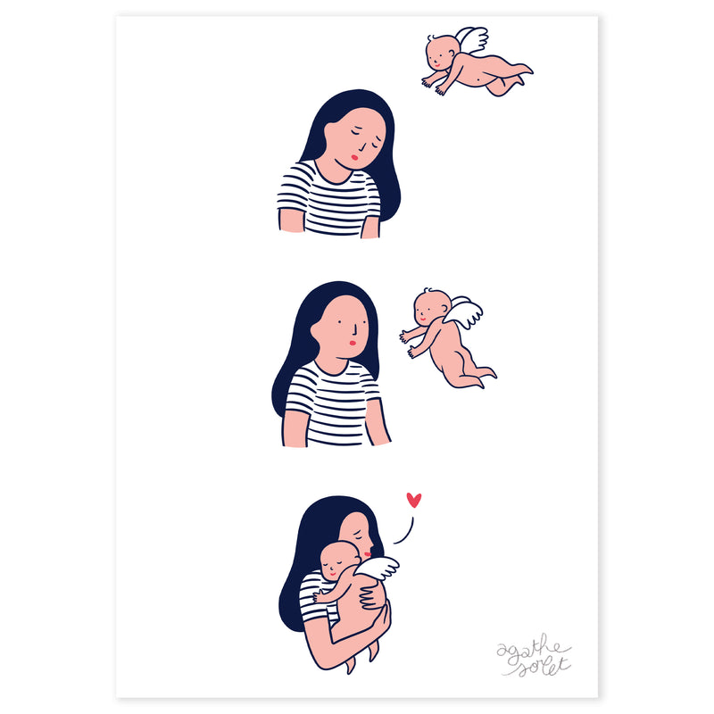 Poster - Agathe Sorlet - My Little Angel