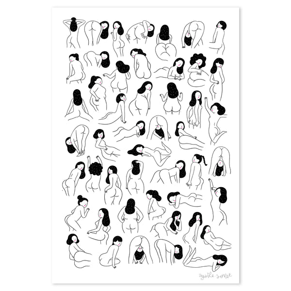 Poster - Agathe Sorlet - NICE BUTTS
