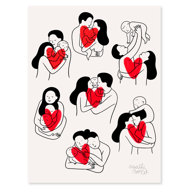 Poster - Agathe Sorlet - Our Love