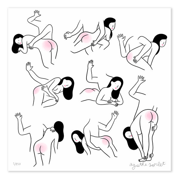 Poster - Agathe Sorlet - Pink Cheeks