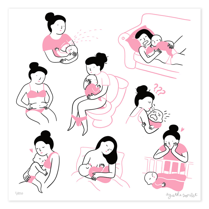 Poster - Agathe Sorlet - POSTPARTUM
