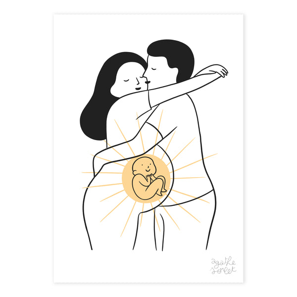 Poster - Agathe Sorlet - Sunshine Baby