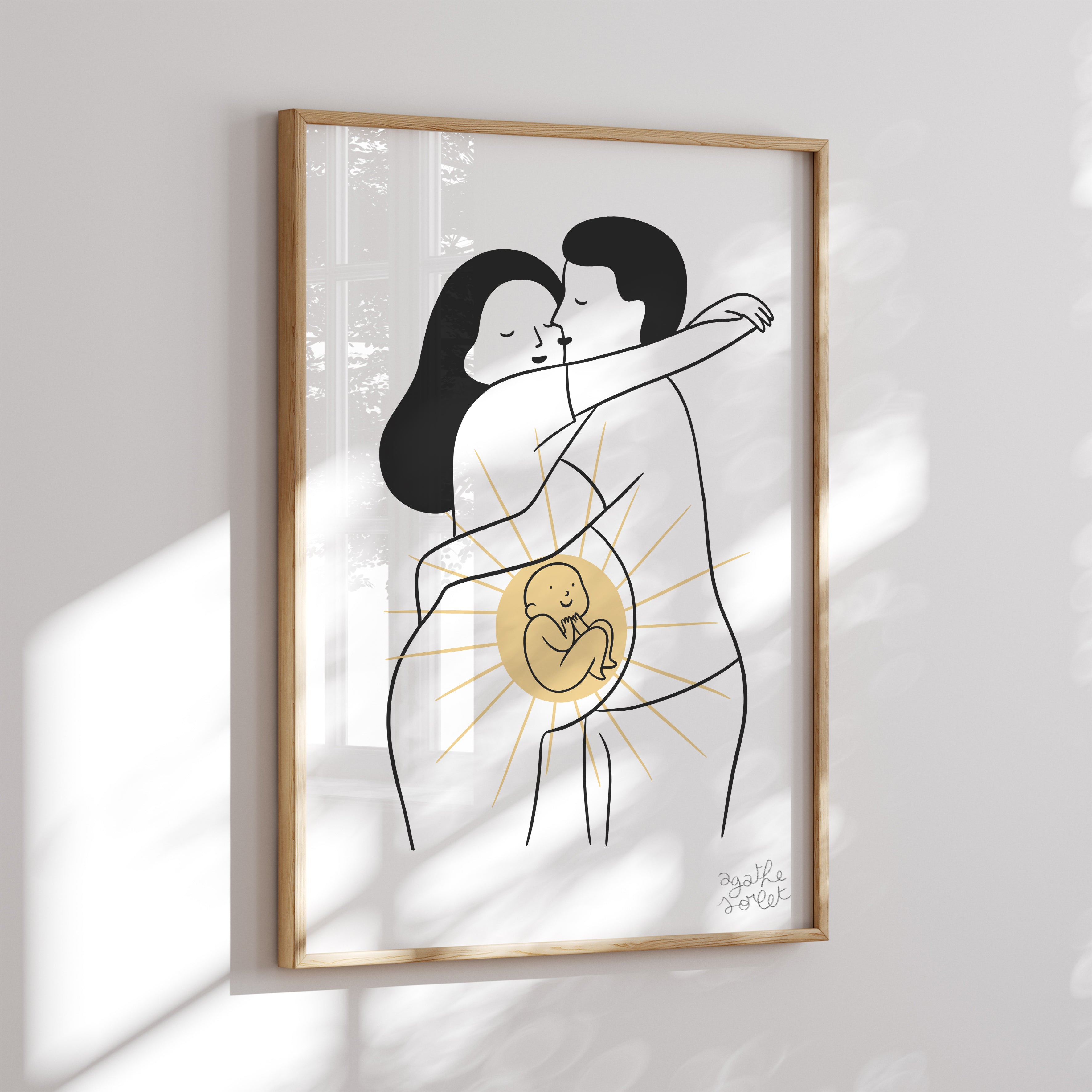 Poster - Agathe Sorlet - Sunshine Baby