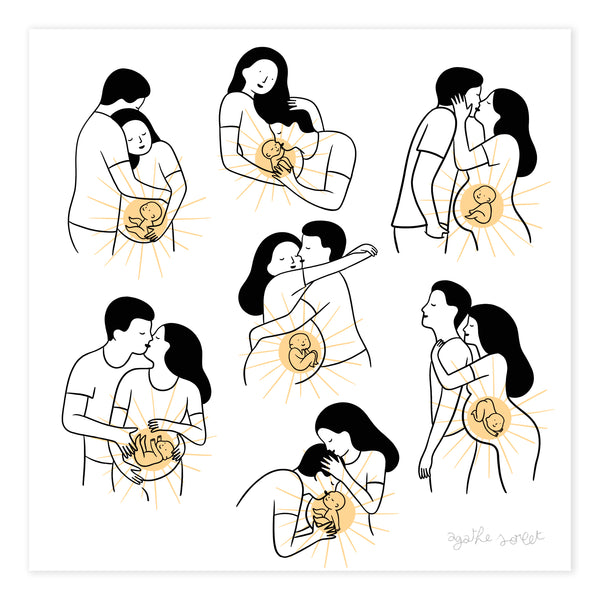 Poster - Agathe Sorlet - Sunshine Belly