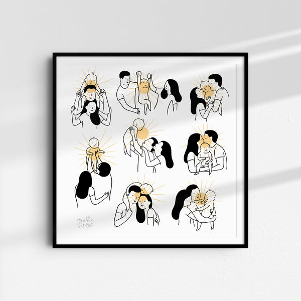 Poster - Agathe Sorlet - Sunshine Family