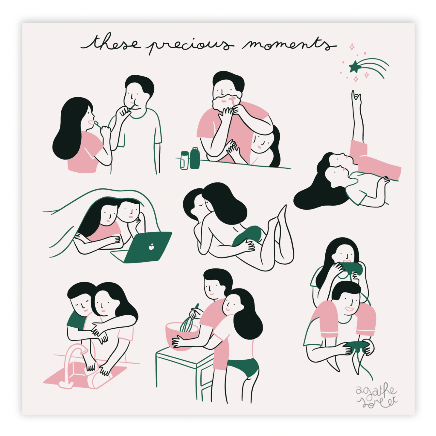 Poster - Agathe Sorlet - These Precious Moments