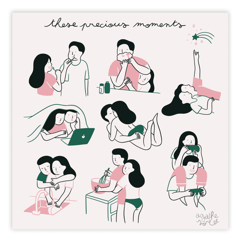 Poster - Agathe Sorlet - These Precious Moments