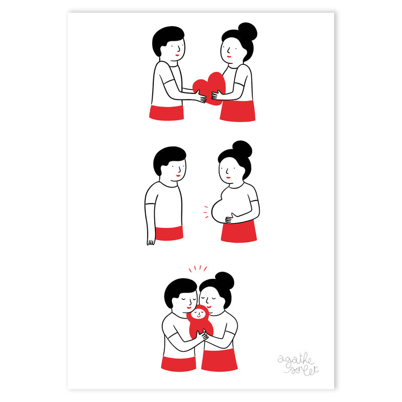 Poster - Agathe Sorlet - Welcome Baby