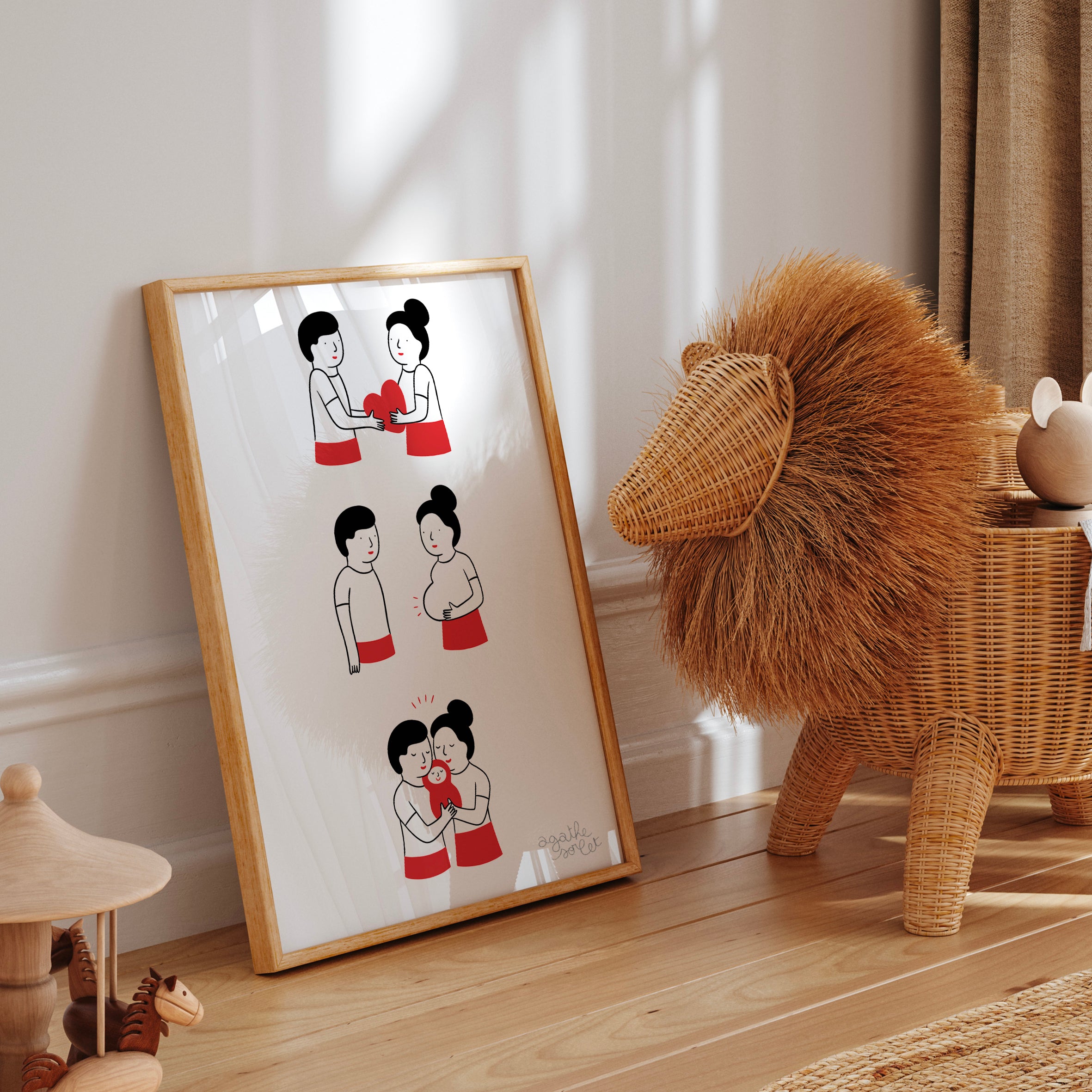 Poster - Agathe Sorlet - Welcome Baby