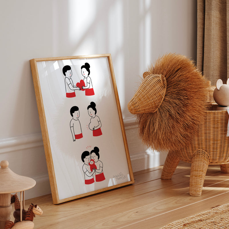 Poster - Agathe Sorlet - Welcome Baby