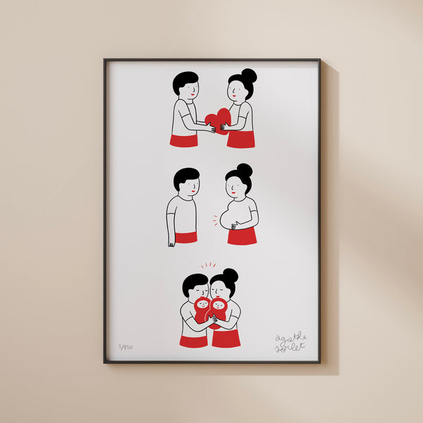 Poster - Agathe Sorlet - Welcome Twins