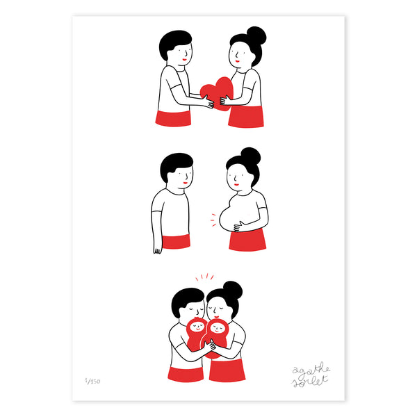 Poster - Agathe Sorlet - Welcome Twins