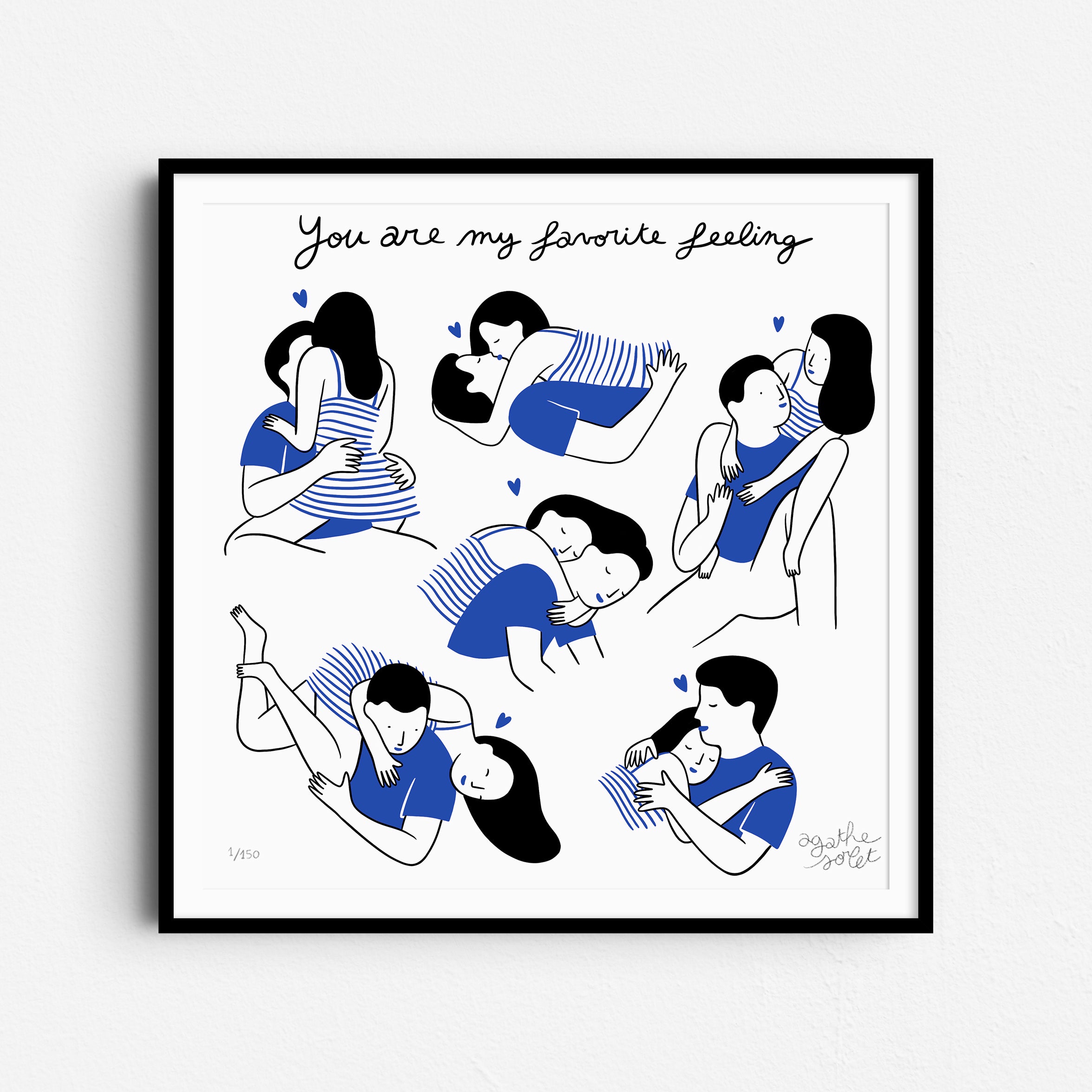 Poster - Agathe Sorlet - You Are My Favorite Feeling