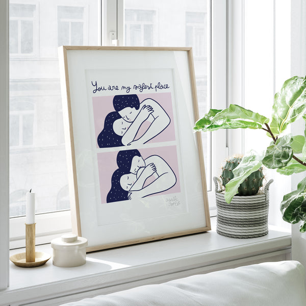 Poster - Agathe Sorlet - You Are My Safest Place